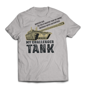 CHALLENGER TANK Printed T-Shirt