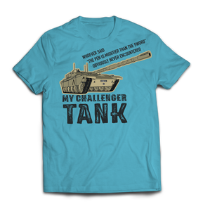 CHALLENGER TANK Printed T-Shirt