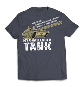 CHALLENGER TANK Printed T-Shirt