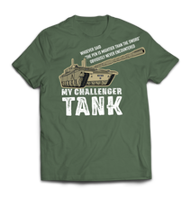 CHALLENGER TANK Printed T-Shirt