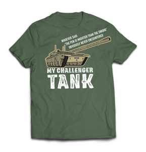 CHALLENGER TANK Printed T-Shirt