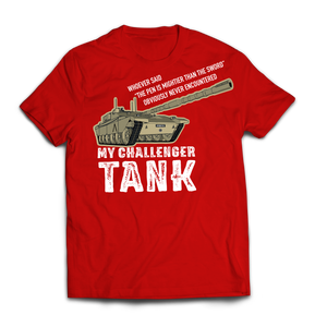 CHALLENGER TANK Printed T-Shirt