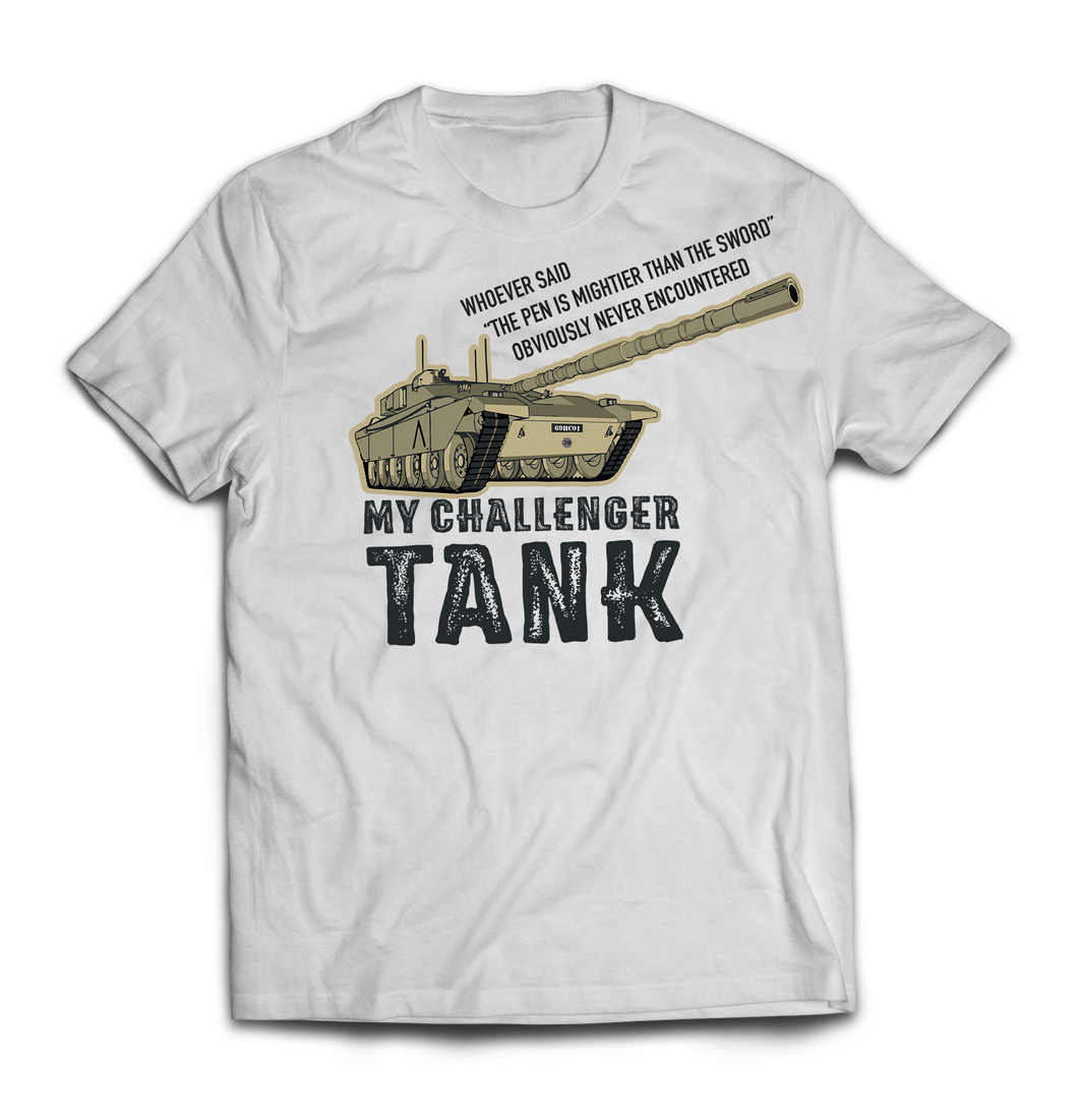 CHALLENGER TANK Printed T-Shirt