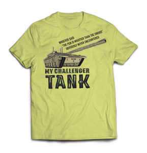 CHALLENGER TANK Printed T-Shirt