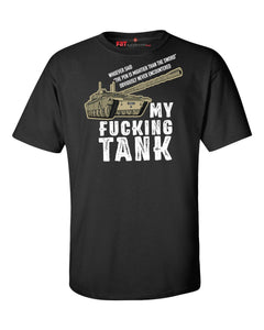 Challenger - My F**king Challenger Tank Printed T-Shirt