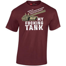 Challenger - My F**king Challenger Tank Printed T-Shirt