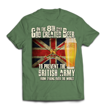 On the 8th Day British Army Printed T-Shirt