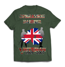 OP BANNER VETERAN Printed T-Shirt