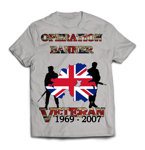 OP BANNER VETERAN Printed T-Shirt