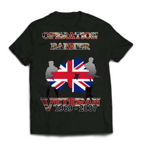 OP BANNER VETERAN Printed T-Shirt