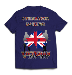 OP BANNER VETERAN Printed T-Shirt