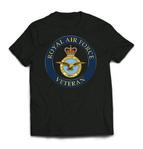 RAF Veterans Printed T-Shirt