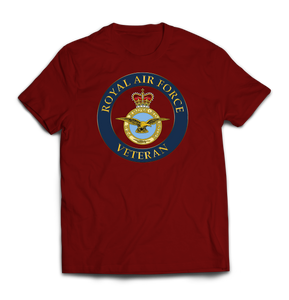 RAF Veterans Printed T-Shirt