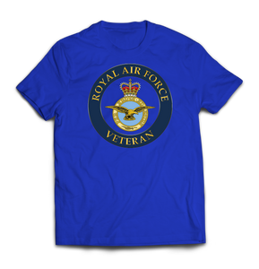 RAF Veterans Printed T-Shirt
