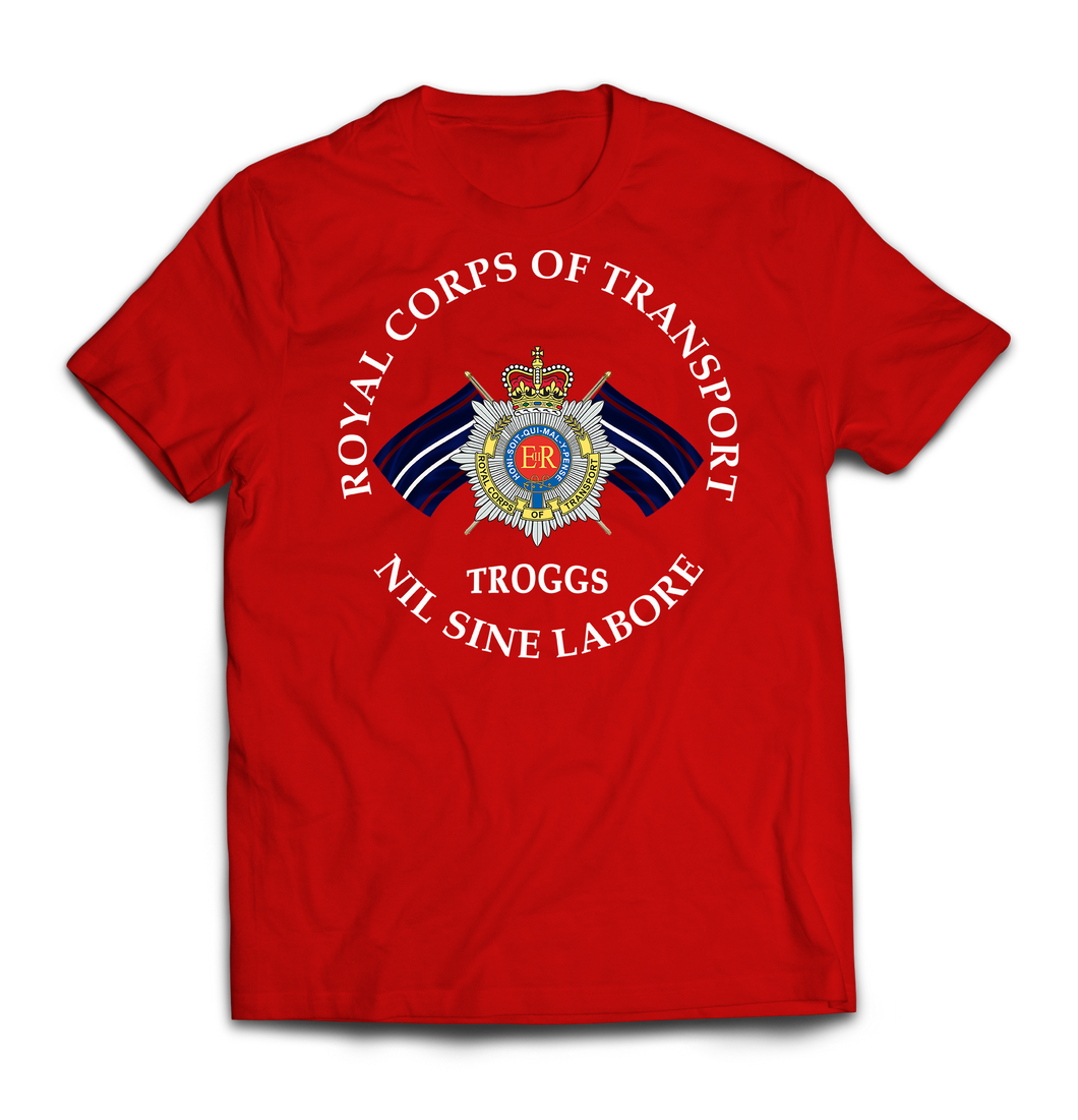 ROYAL CORPS OF TRANSPORT TROGGS Printed T-Shirt