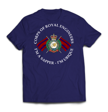 ROYAL ENGINEERS I'M A SAPPER Printed T-Shirt