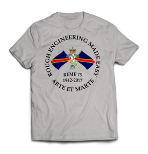 REME 75 ROUGH ENGINEERING MADE EASY Printed T-Shirt