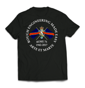 REME 75 ROUGH ENGINEERING MADE EASY Printed T-Shirt