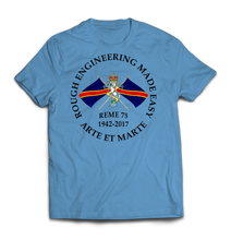 REME 75 ROUGH ENGINEERING MADE EASY Printed T-Shirt