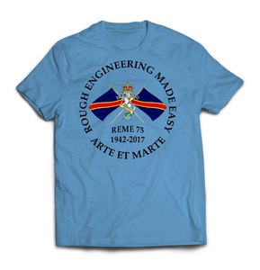 REME 75 ROUGH ENGINEERING MADE EASY Printed T-Shirt