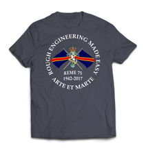 REME 75 ROUGH ENGINEERING MADE EASY Printed T-Shirt