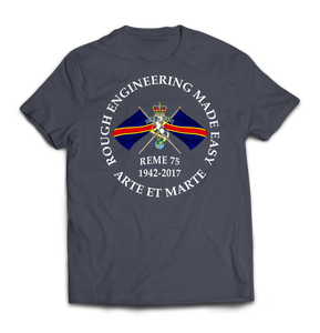 REME 75 ROUGH ENGINEERING MADE EASY Printed T-Shirt