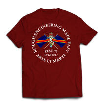 REME 75 ROUGH ENGINEERING MADE EASY Printed T-Shirt