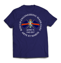 REME 75 ROUGH ENGINEERING MADE EASY Printed T-Shirt