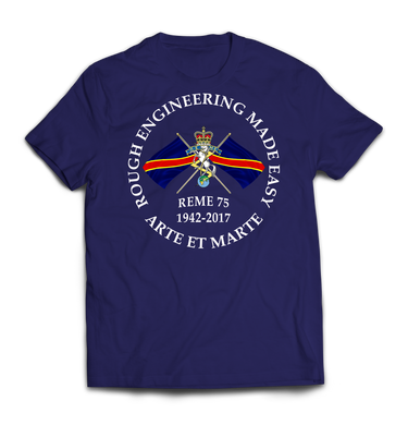 REME 75 ROUGH ENGINEERING MADE EASY Printed T-Shirt