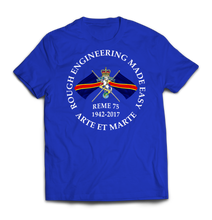 REME 75 ROUGH ENGINEERING MADE EASY Printed T-Shirt