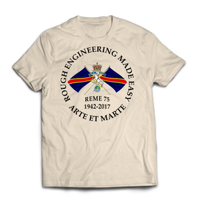 REME 75 ROUGH ENGINEERING MADE EASY Printed T-Shirt