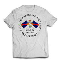 REME 75 ROUGH ENGINEERING MADE EASY Printed T-Shirt