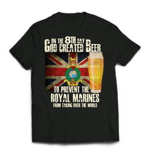 On the 8th Day Royal Marines Printed T-Shirt