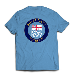 Royal Navy Veteran Printed T-Shirt