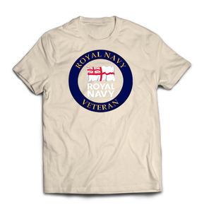 Royal Navy Veteran Printed T-Shirt