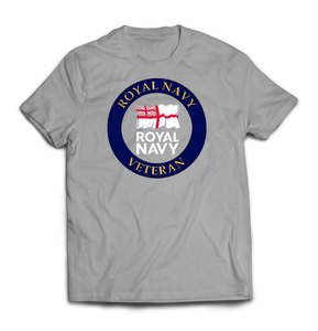 Royal Navy Veteran Printed T-Shirt
