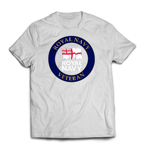 Royal Navy Veteran Printed T-Shirt