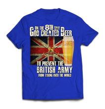 On the 8th Day British Army Printed T-Shirt