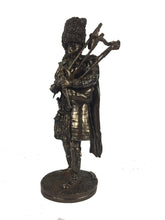 Royal Regiment of Scotland Piper Cold Cast Bronze Military Statue