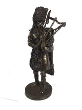 Royal Regiment of Scotland Piper Cold Cast Bronze Military Statue