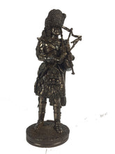 Royal Regiment of Scotland Piper Cold Cast Bronze Military Statue