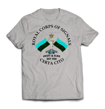 ROYAL SIGNALS SWIFT AND SURE Printed T-Shirt