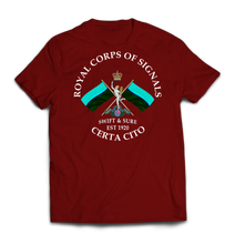 ROYAL SIGNALS SWIFT AND SURE Printed T-Shirt