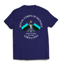ROYAL SIGNALS SWIFT AND SURE Printed T-Shirt
