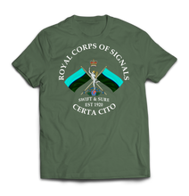 ROYAL SIGNALS SWIFT AND SURE Printed T-Shirt