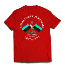 ROYAL SIGNALS SWIFT AND SURE Printed T-Shirt
