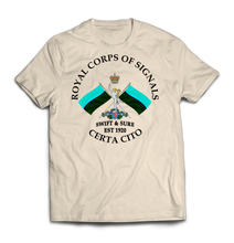ROYAL SIGNALS SWIFT AND SURE Printed T-Shirt