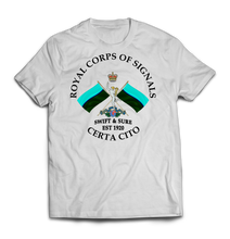 ROYAL SIGNALS SWIFT AND SURE Printed T-Shirt