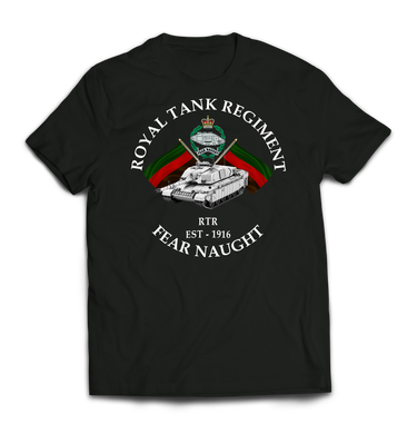 ROYAL TANK REGIMENT CHALLENGER TANK Printed T-Shirt