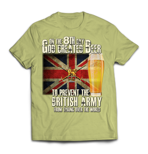 On the 8th Day British Army Printed T-Shirt